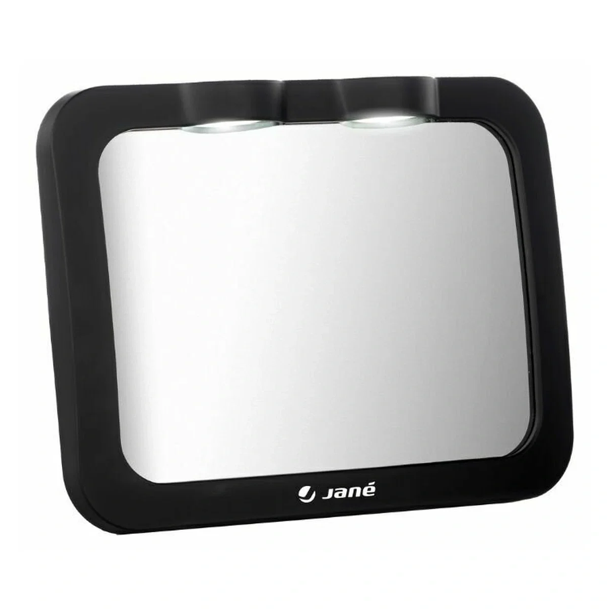 Oglinda auto, Jane, iluminare LED, Include telecomanda pentru pornire si oprire usoara, 28 x 7 x 20 cm, Black [3]