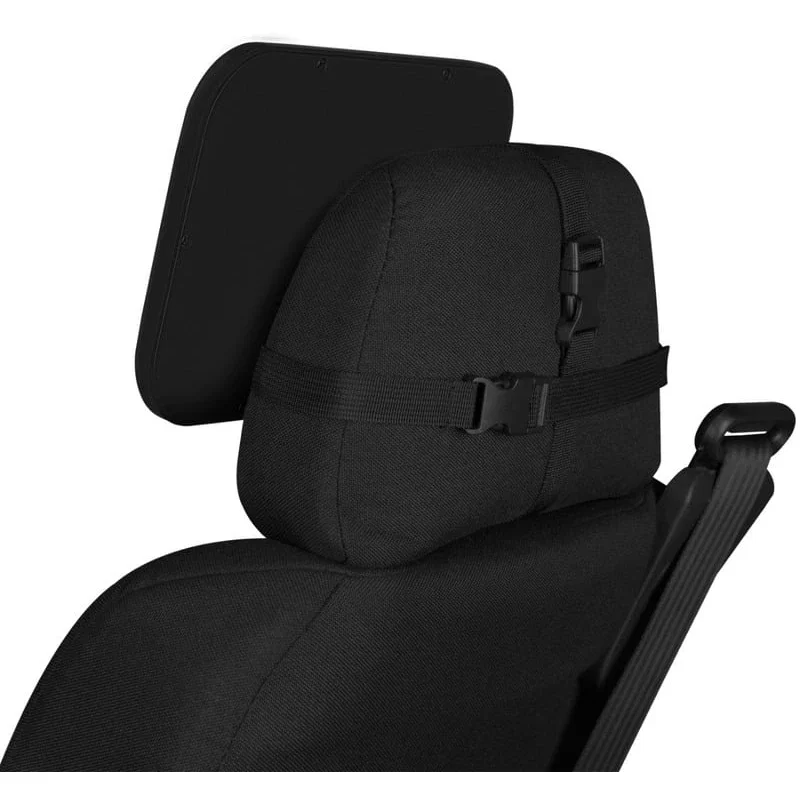 Oglinda auto retrovizoare, Lionelo, Sett, 25x18 cm, Rotire 360 grade, Universala, Black Carbon [10]