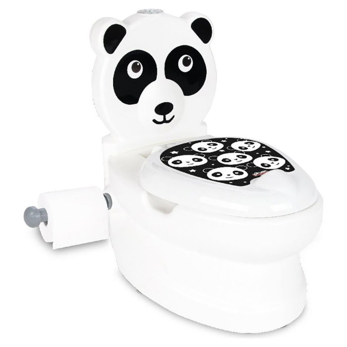 Olita educativa Pilsan Panda , tip wc, sunet sifon, suport hartie 5 ani+ [1]