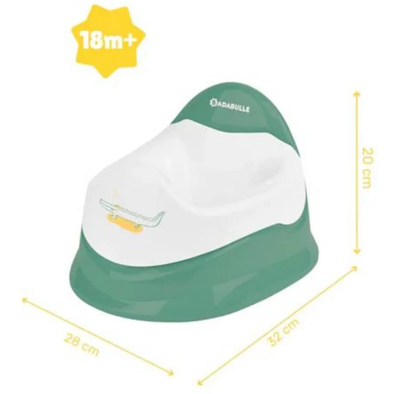 Olita ergonomica verde Badabulle 8 ani [4]