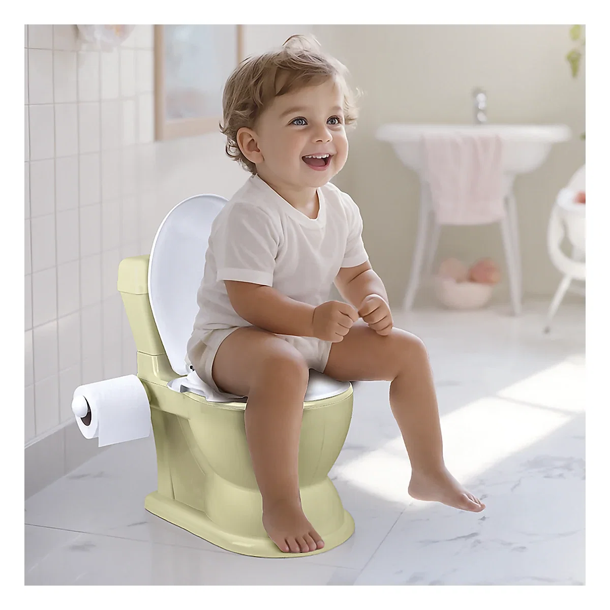 Olita XL educationala multifunctionala 2 in 1 - Verde Eco - DOLU Nuve 18 luni+ [2]
