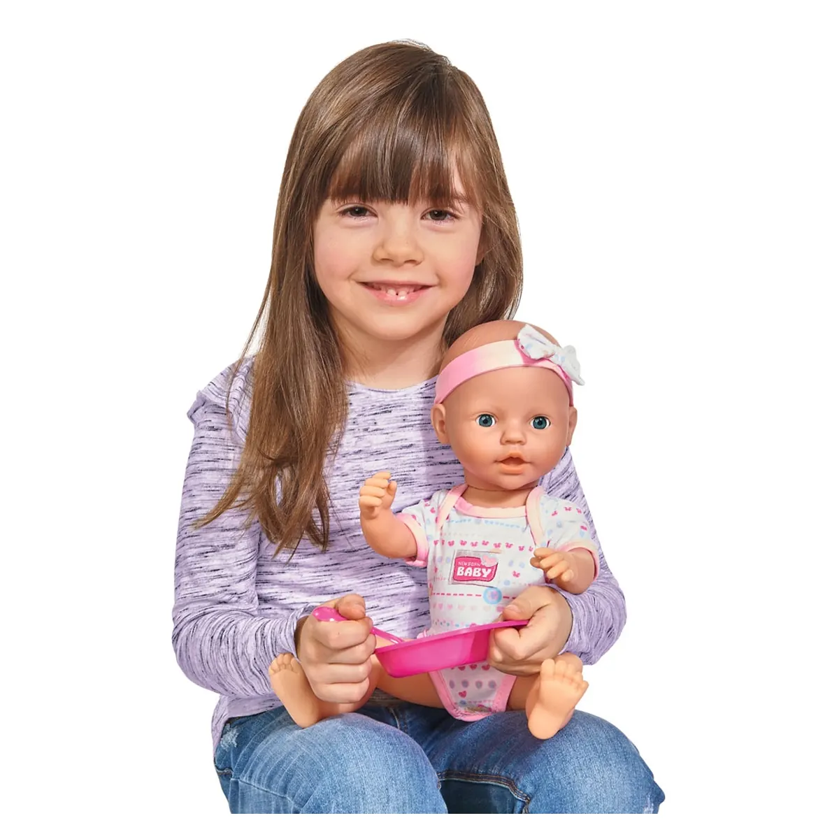 Papusa Simba New Born Baby 38 cm Bebe cu olita si accesorii 3 ani [6]