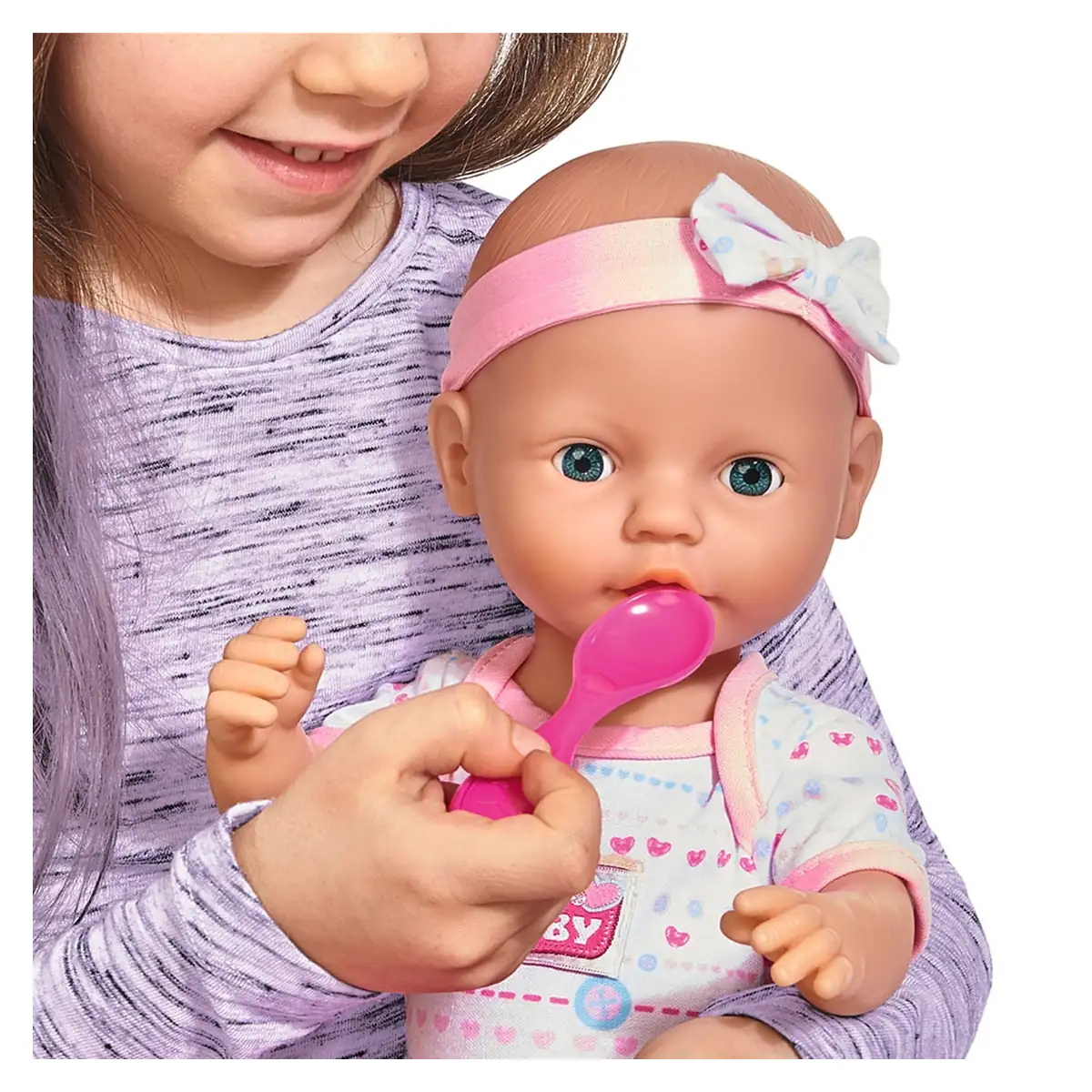 Papusa Simba New Born Baby 38 cm Bebe cu olita si accesorii 3 ani [8]