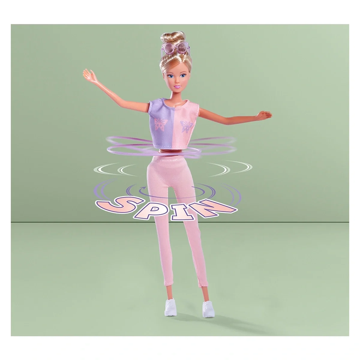 Papusa Simba Steffi Love Hula Hoop 29 cm cu accesorii 3 ani [4]
