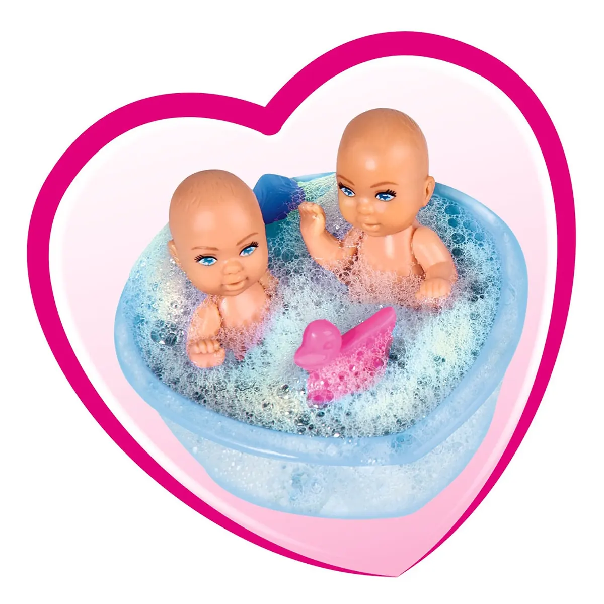 Papusa Simba Steffi Love Welcome Twins 29 cm cu accesorii 3 ani [4]