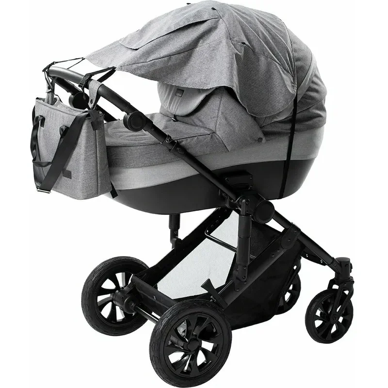 Parasolar, FreeON, Cu laterale pentru landou si carucior, Copertina protectie UPF 50+ cu fereastra, Usor reglabil, [1]