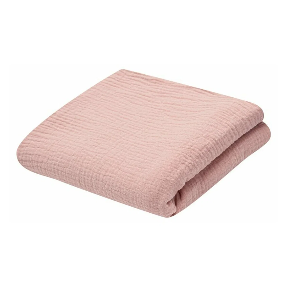 Paturica bebe, New Baby, 70x100 cm, Din muselina, 100% bumbac, Pink 0 luni+ [1]