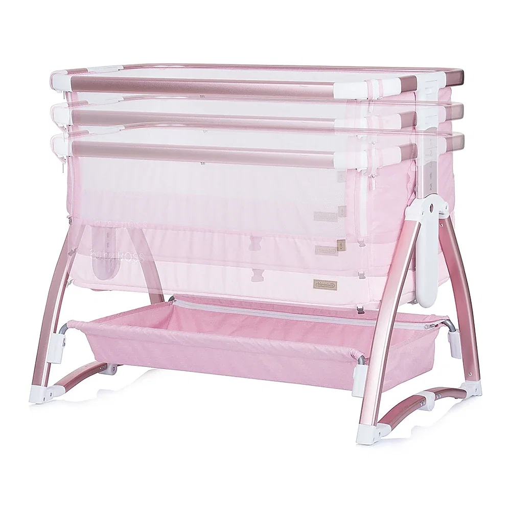 Patut Co-Sleeper Chipolino Baby Boss blush 6 luni [6]