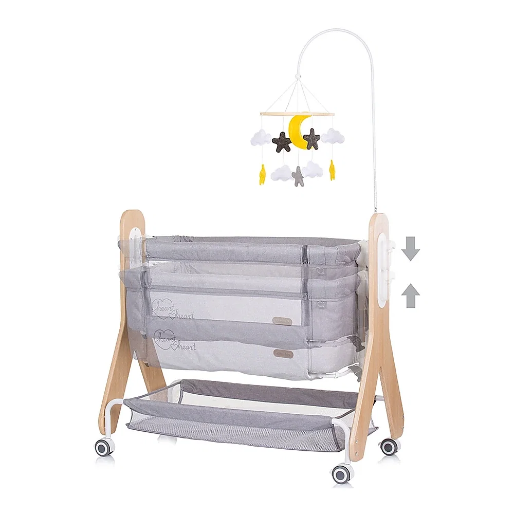 Patut Co-Sleeper Chipolino Heart 2 Heart glacier 6 luni [3]