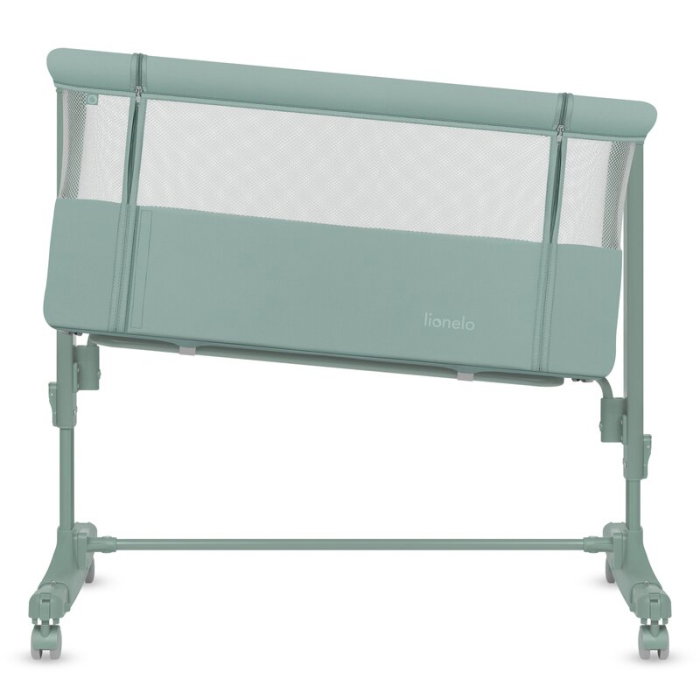 Patut co-sleeper, Lionelo, Aurora, 3 in 1, Cu leganare si setare unghiulara, Saltea cu densitate T25 si geanta [20]