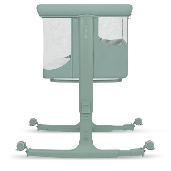 Patut co-sleeper, Lionelo, Aurora, 3 in 1, Cu leganare si setare unghiulara, Saltea cu densitate T25 si geanta [13]