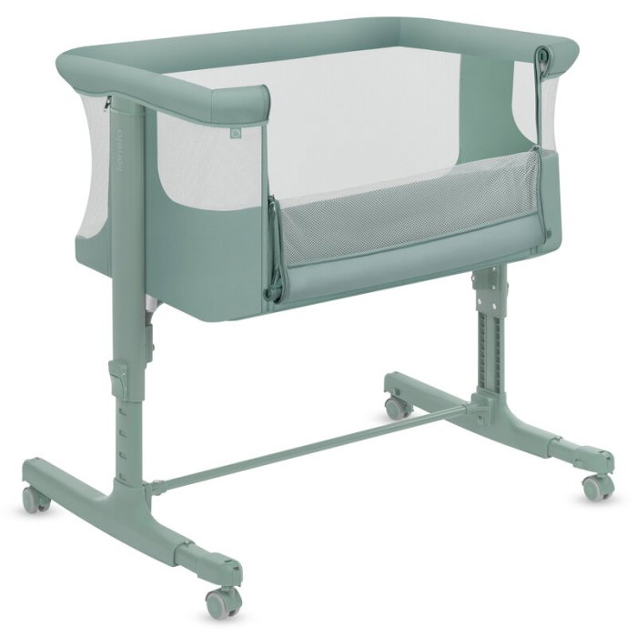 Patut co-sleeper, Lionelo, Aurora, 3 in 1, Cu leganare si setare unghiulara, Saltea cu densitate T25 si geanta [1]
