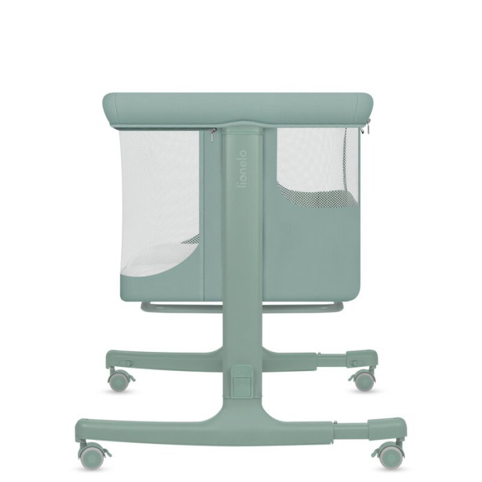Patut co-sleeper, Lionelo, Aurora, 3 in 1, Cu leganare si setare unghiulara, Saltea cu densitate T25 si geanta [16]
