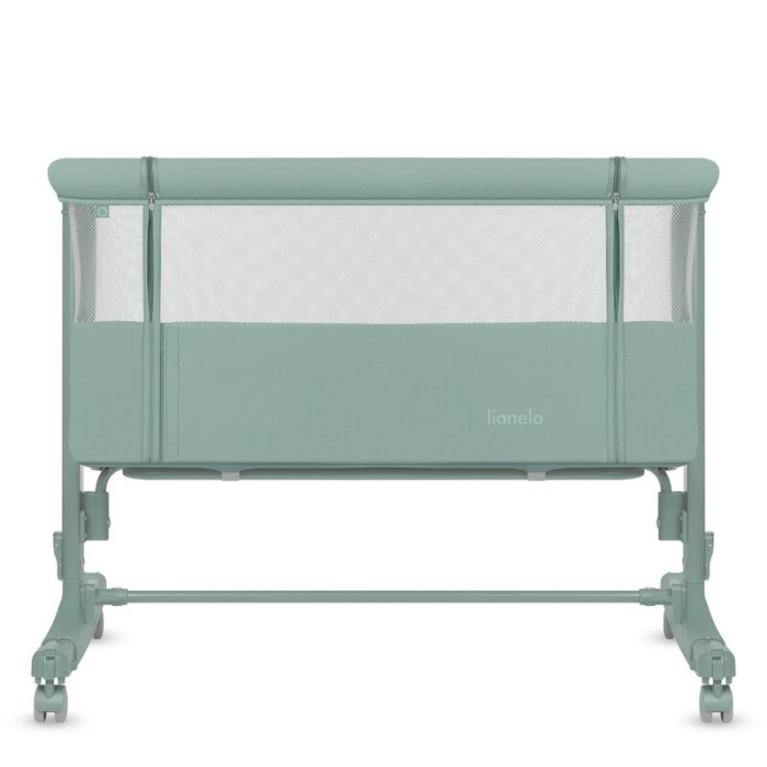 Patut co-sleeper, Lionelo, Aurora, 3 in 1, Cu leganare si setare unghiulara, Saltea cu densitate T25 si geanta [21]
