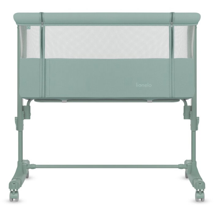 Patut co-sleeper, Lionelo, Aurora, 3 in 1, Cu leganare si setare unghiulara, Saltea cu densitate T25 si geanta [10]