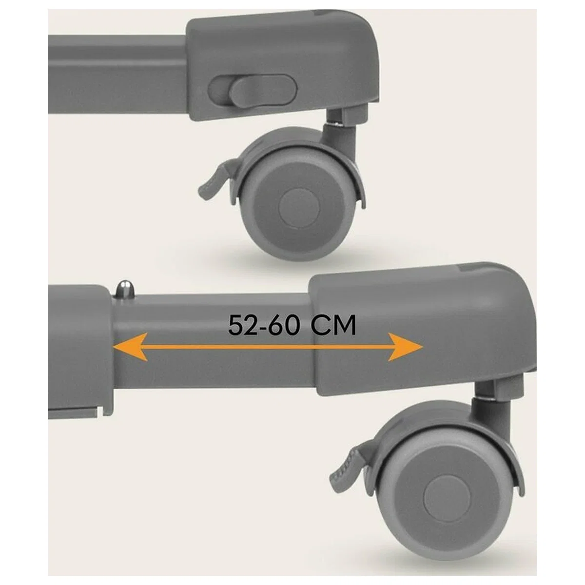 Patut co-sleeper, Lionelo, Aurora, 3 in 1, Cu leganare si setare unghiulara, Saltea cu densitate T25 si geanta [14]