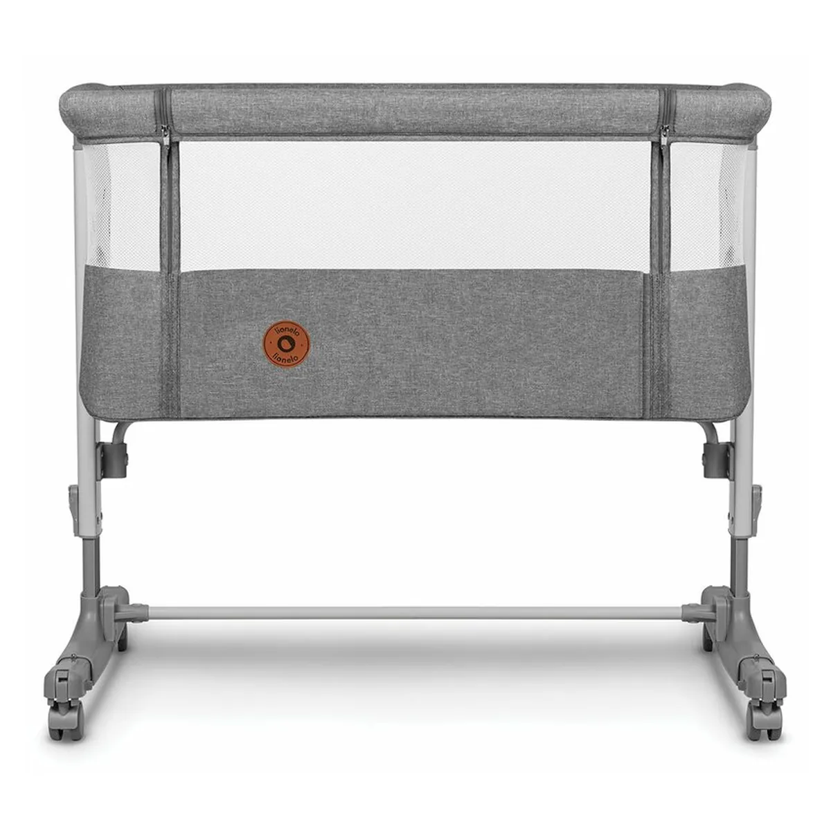 Patut co-sleeper, Lionelo, Aurora, 3 in 1, functie leganare, Include saltea si geanta transport, 5 pozitii pe inaltime, [11]