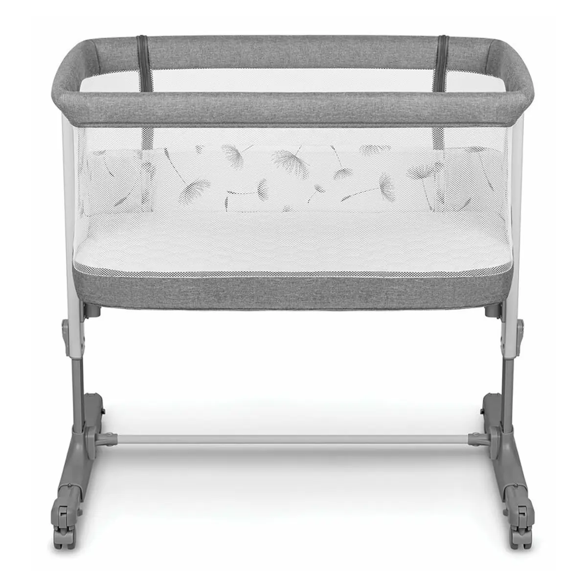 Patut co-sleeper, Lionelo, Aurora, 3 in 1, functie leganare, Include saltea si geanta transport, 5 pozitii pe inaltime, [9]