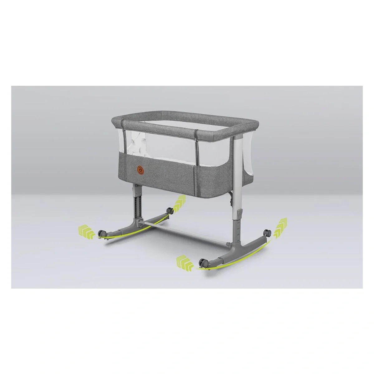 Patut co-sleeper, Lionelo, Aurora, 3 in 1, functie leganare, Include saltea si geanta transport, 5 pozitii pe inaltime, [22]