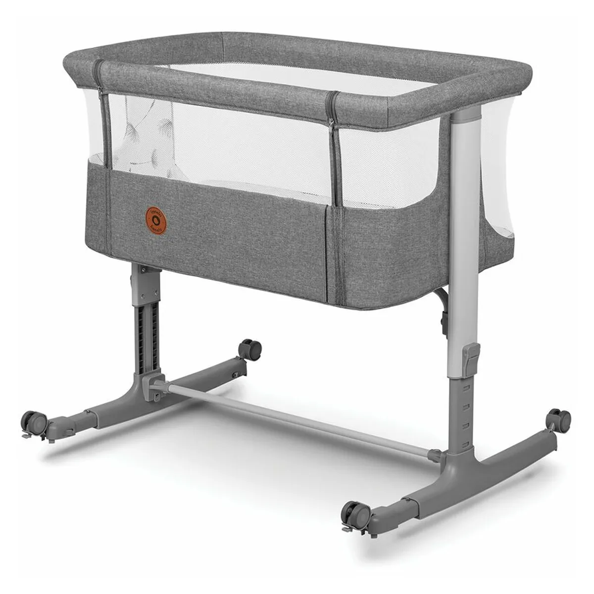 Patut co-sleeper, Lionelo, Aurora, 3 in 1, functie leganare, Include saltea si geanta transport, 5 pozitii pe inaltime, [6]