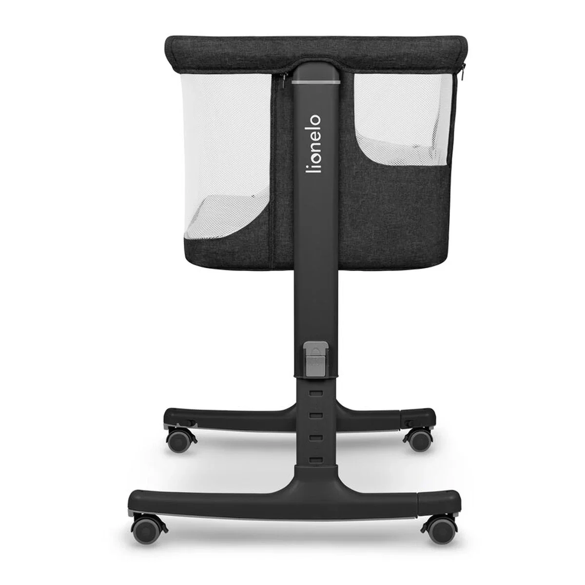 Patut co-sleeper, Lionelo, Aurora, 3 in 1, functie leganare, Include saltea si geanta transport, 5 pozitii pe inaltime, [23]