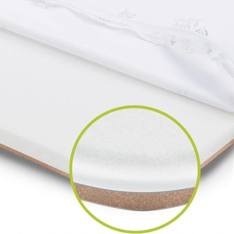 Patut co-sleeper Luna, 2 in 1, Cu laterala culisanta, Cu roti, Bej Lionelo 24 luni [15]