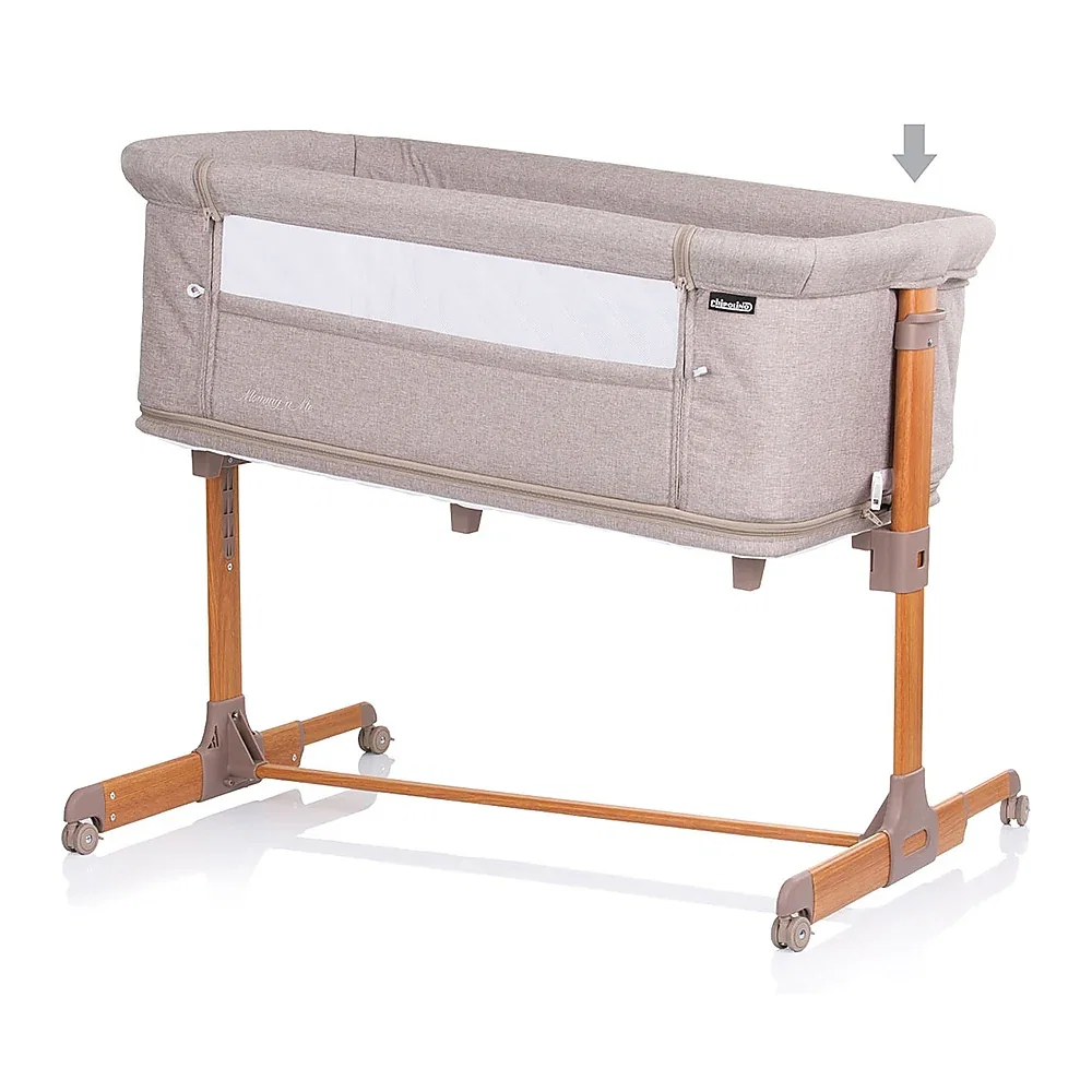 Patut Co-Sleeper si Tarc Chipolino Mommy 'n Me beige wood 6 luni [5]