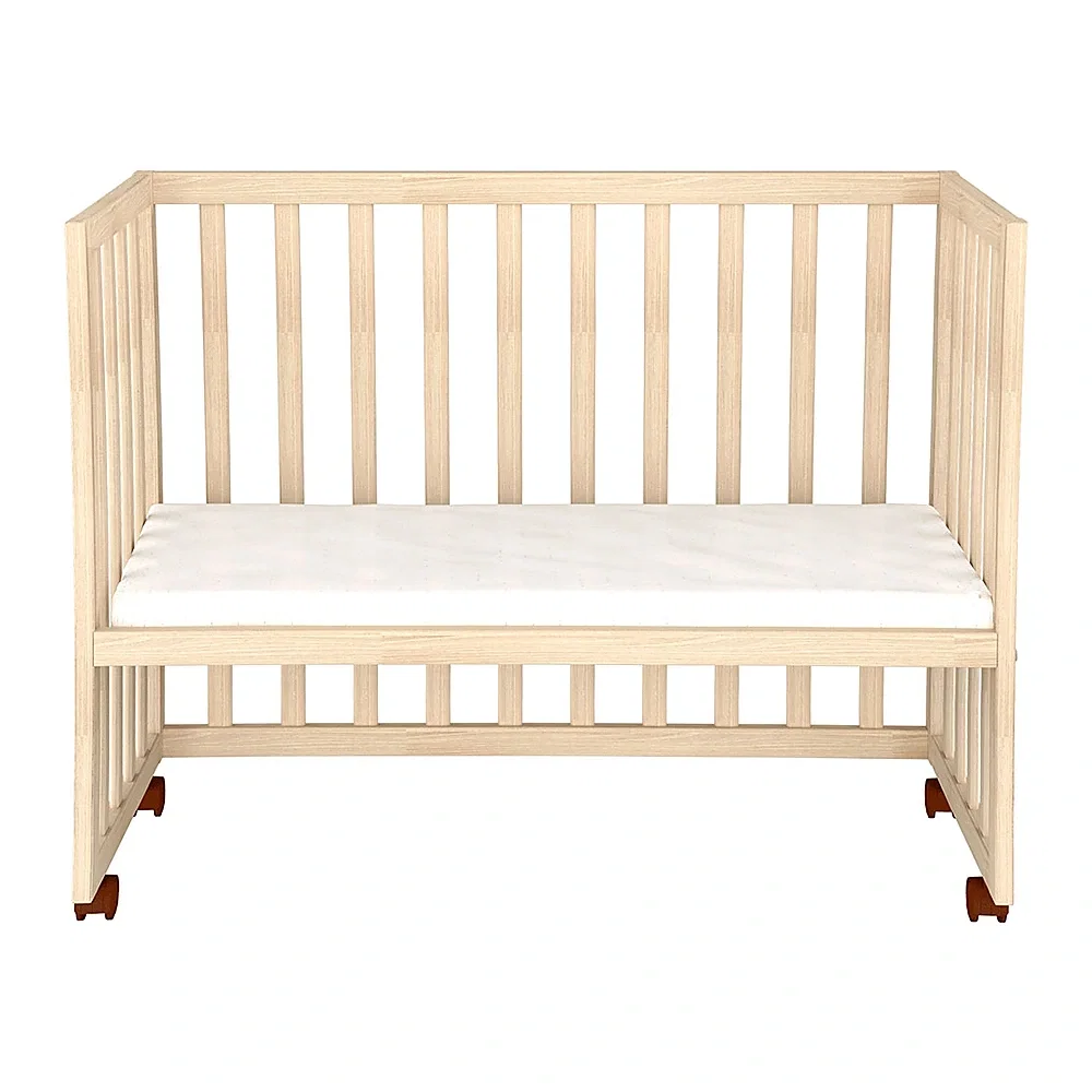 Patut copii din lemn co-sleeper Eva 94x46 cm natur Hubners [7]