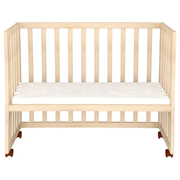 Patut copii din lemn co-sleeper Eva 94x46 cm natur Hubners [7]