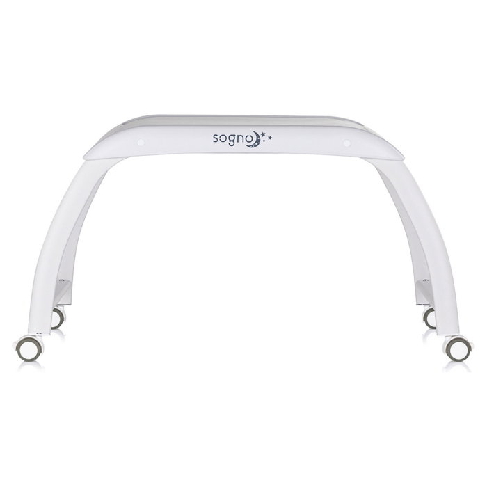 Patut cu leganare si cantar integrat Chipolino Sogno 2 in 1, Grey 6 luni [6]