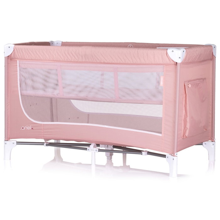 Patut pliabil Chipolino Ariel, Pink marshmallow 0 luni + [2]