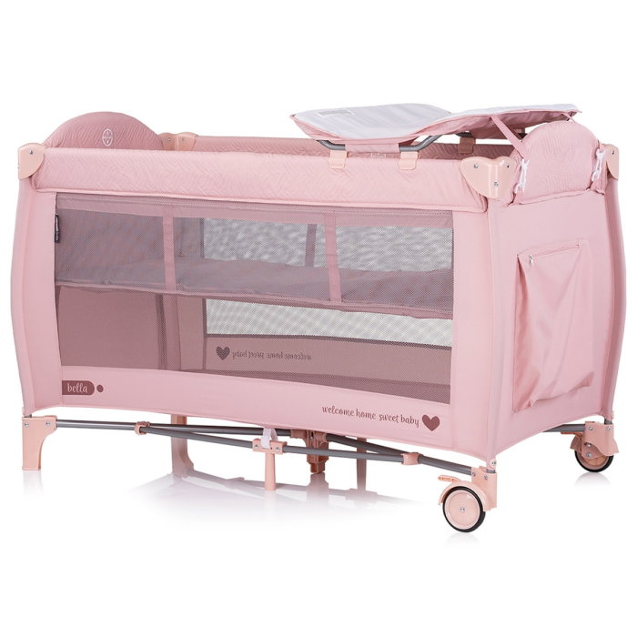Patut pliabil Chipolino Bella, Roz marshmallow [2]