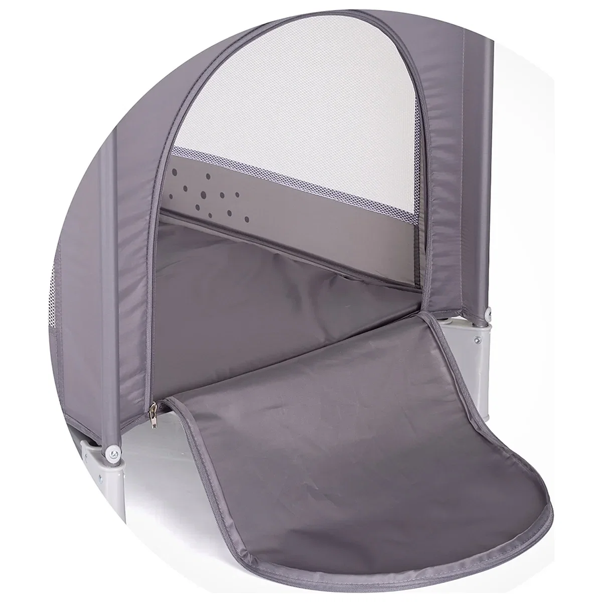 Patut pliabil Chipolino Capri Bear grey [3]