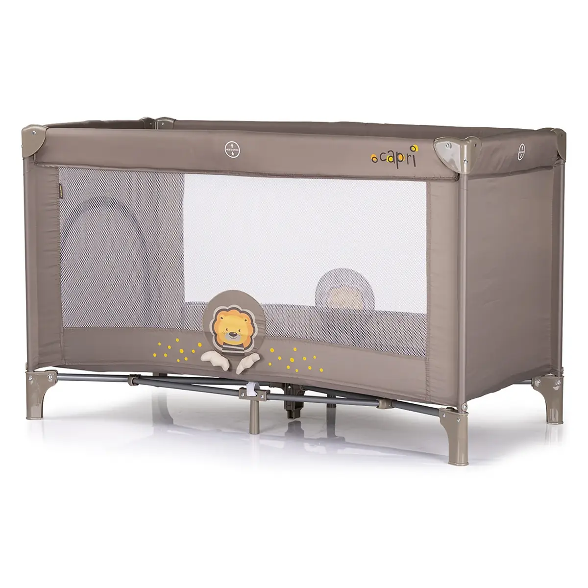 Patut pliabil Chipolino Capri Lion beige 0 luni [2]