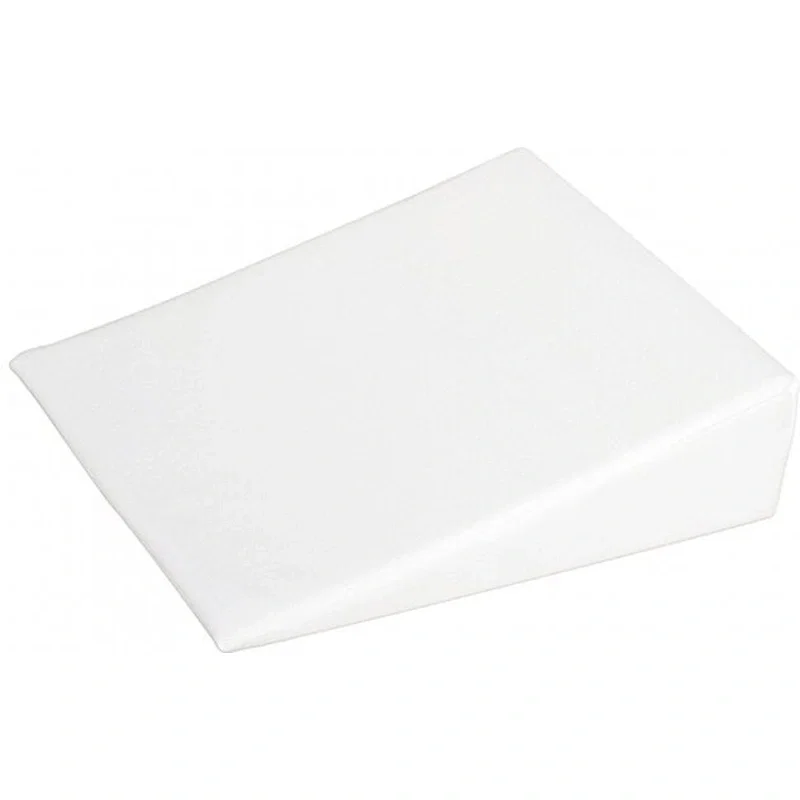 Perna inclinata, antireflux, Cu husa din bumbac, 30 x 37 x 1,5-10 cm, Bubaba, Alba [1]