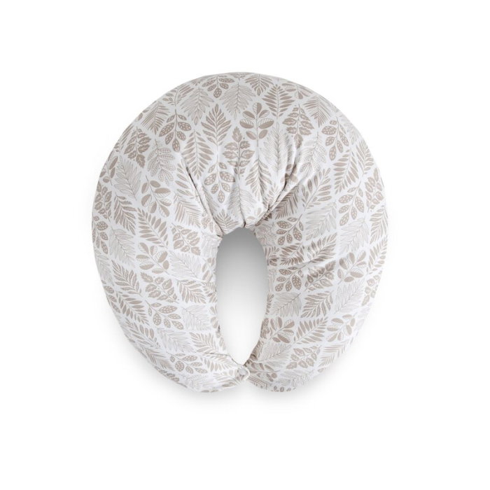 Perna pentru alaptat, Ceba Baby, Husa detasabila din bumbac, Cu puf siliconizat, 150x60x37 cm, Oeko-Tex Standard 100, [1]