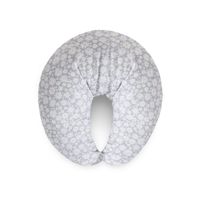 Perna pentru alaptat, Ceba Baby, Husa detasabila din bumbac, Cu puf siliconizat, 150x60x37 cm, Oeko-Tex Standard 100, [1]