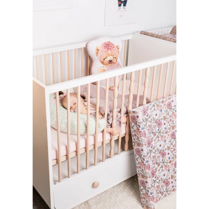 Perna pentru alaptat, Ceba Baby, Husa detasabila din bumbac, Cu puf siliconizat, 150x60x37 cm, Oeko-Tex Standard 100, [9]