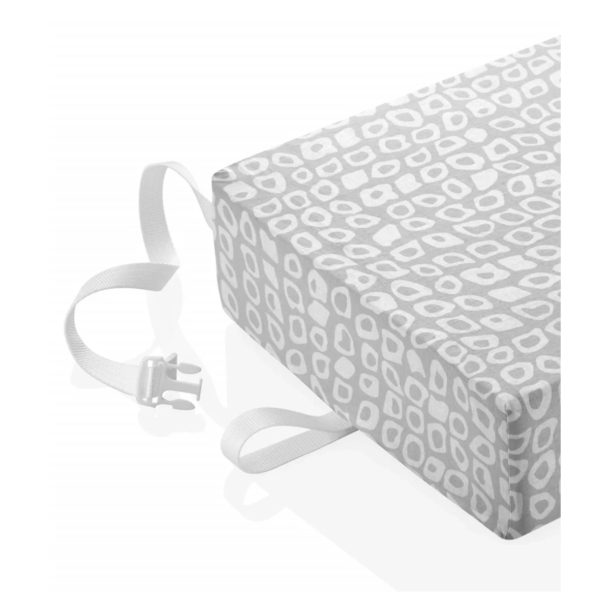 Pernuta inaltator 32x32 cm pentru scaun de masa, Gri BabyJem 6luni+ [3]