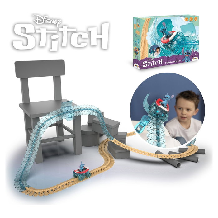 Pista Smoby Stitch FleXtreme Set circuit de curse 4 ani + [8]