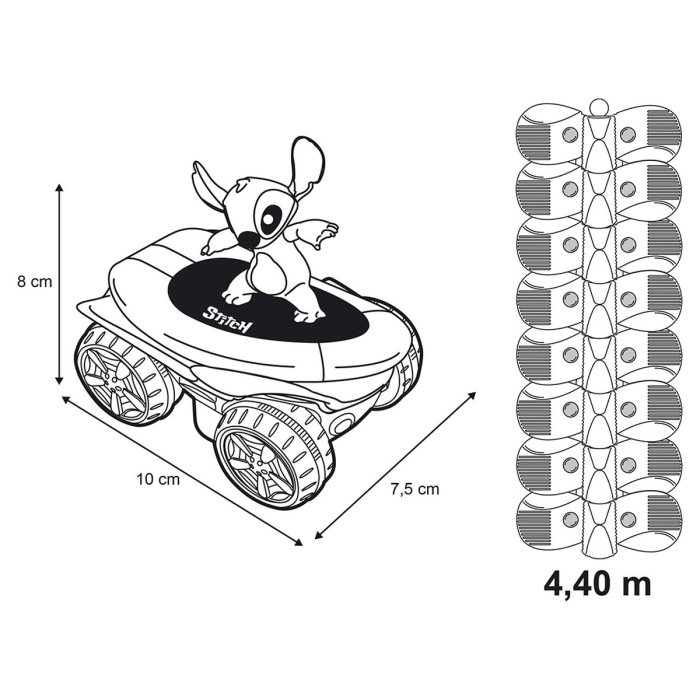 Pista Smoby Stitch FleXtreme Set circuit de curse 4 ani + [3]
