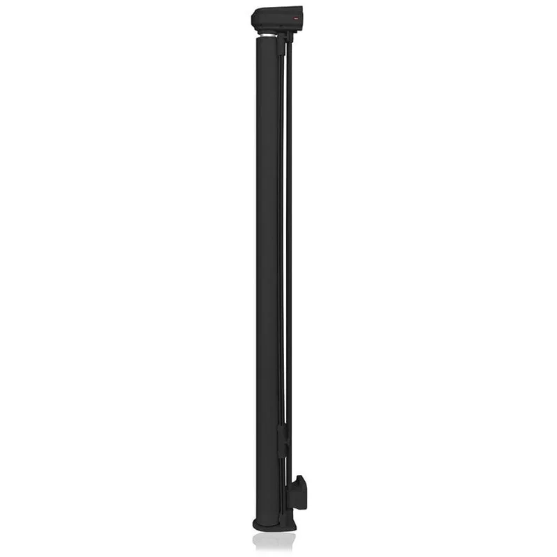 Poarta de siguranta, Lionelo, Thea, Cu suruburi, Textila, Retractabila, 80x140 cm, Negru [4]