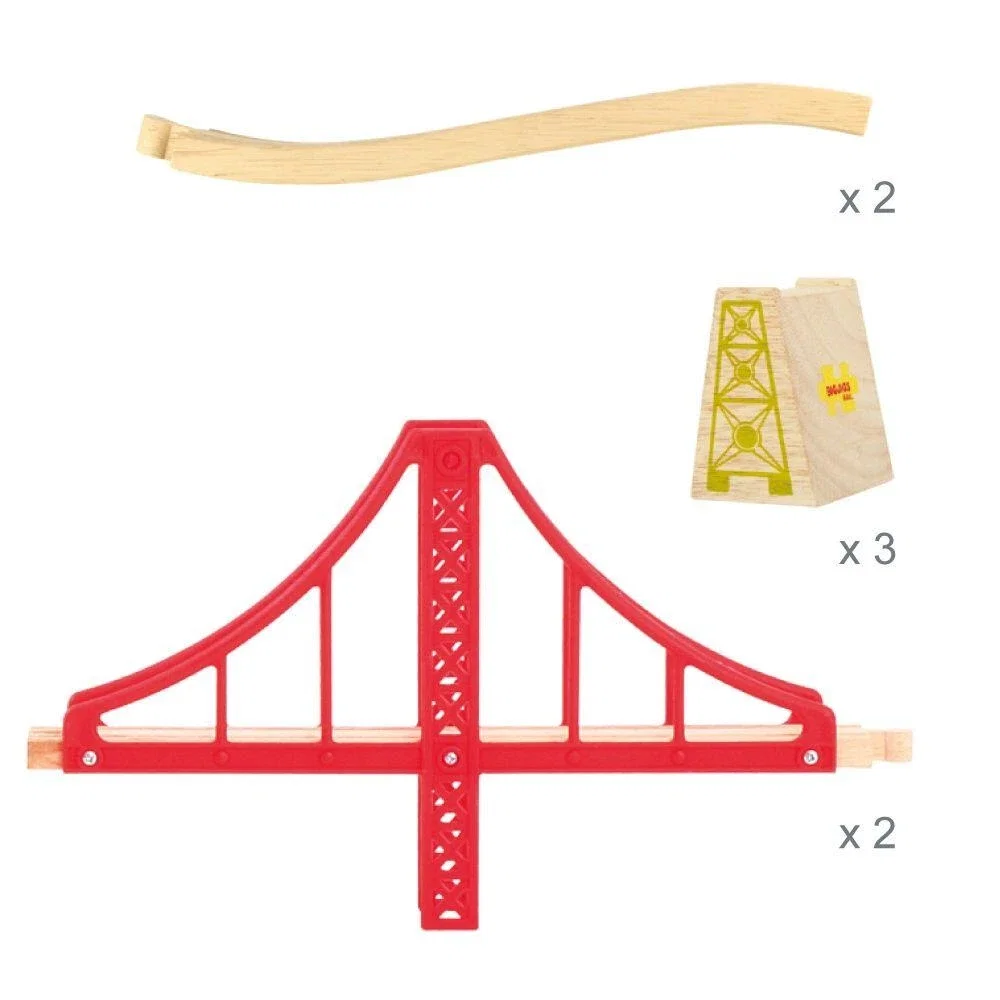 Pod dublu suspendat BIGJIGS Toys 3 ani+ [2]