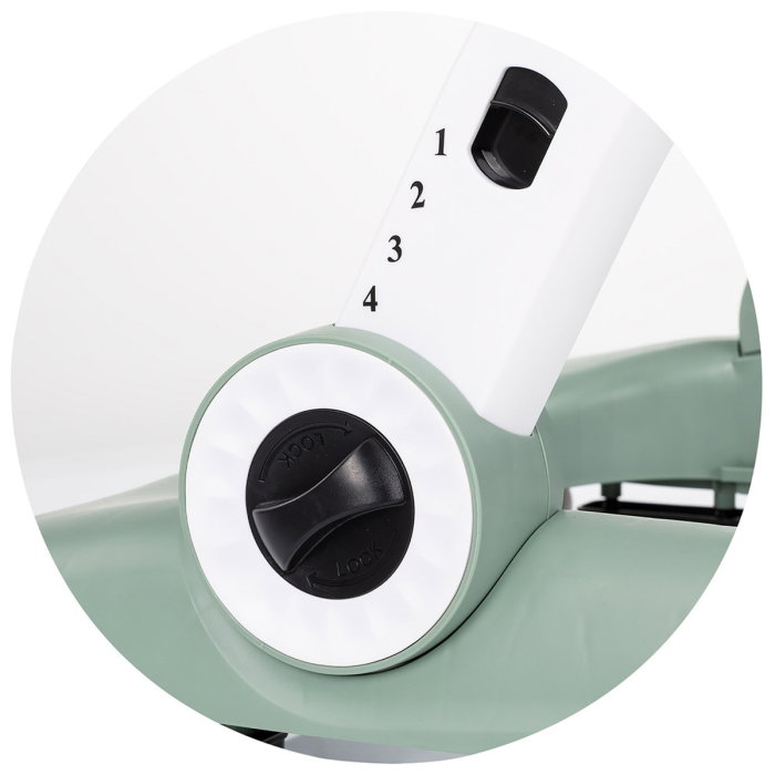 Premergator Chipolino Little Explorer 4 in 1, pana la 12 kg, sezut ajustabil, pliere usoara, panou muzical, Verde [10]
