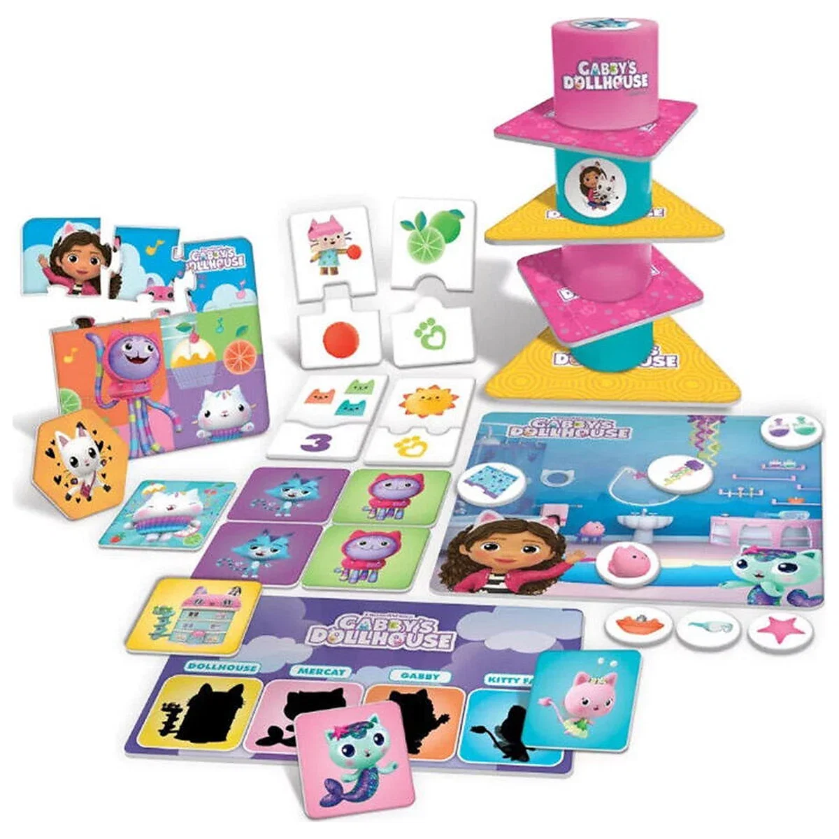 Prima mea colectie de jocuri - Gabby's Dollhouse LISCIANI [1]
