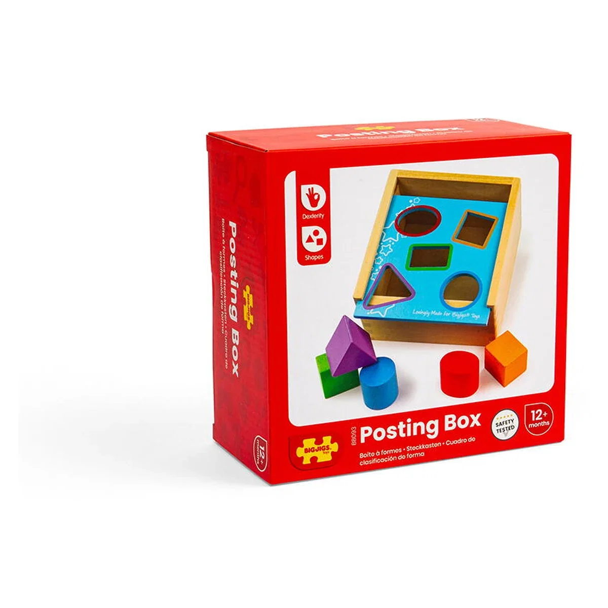 Prima mea cutie de sortat BIGJIGS Toys 1 an+ [4]