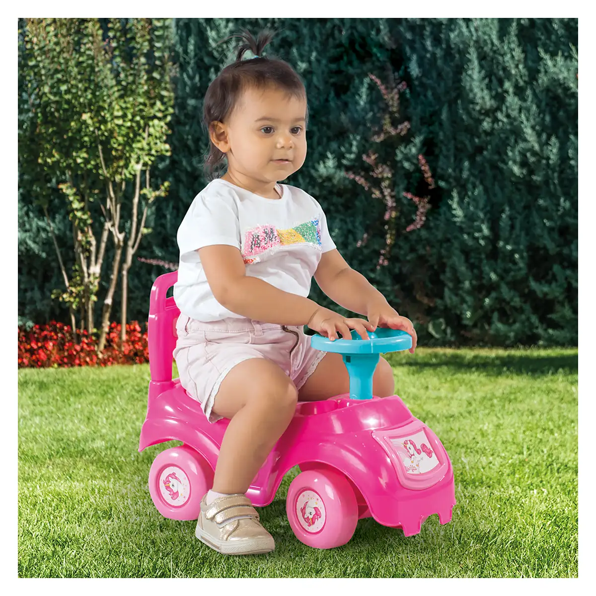 Prima mea masinuta roz - Unicorn DOLU 12 luni [5]