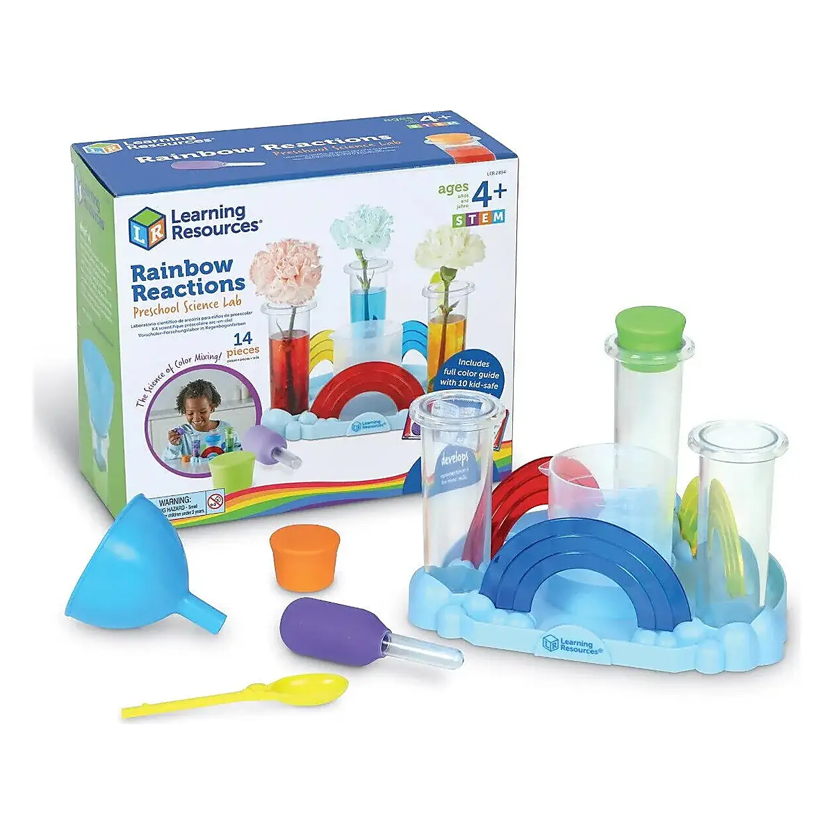 Primul meu set de experimente - Curcubeul reactiilor Learning Resources 4 ani+ [7]