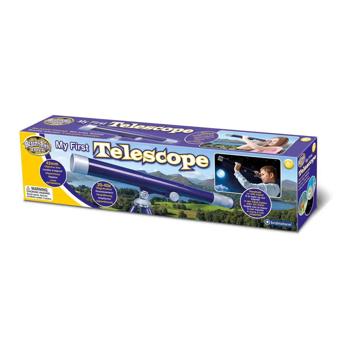 Primul meu telescop cu trepied Brainstorm 12 ani [1]
