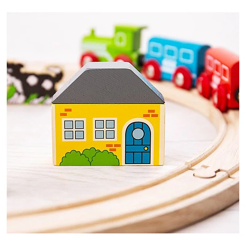 Primul meu tren - set BIGJIGS Toys 8 ani [4]